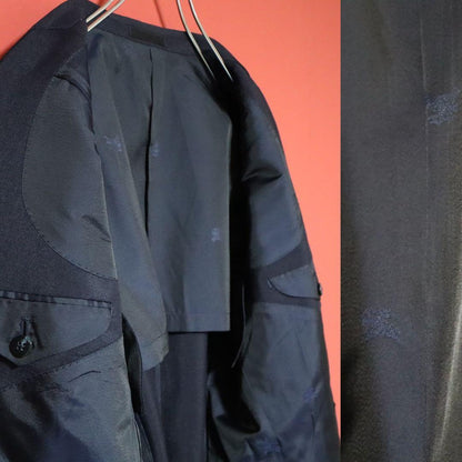 Burberrys 90s WOOL & MOHAIR gold button double setup