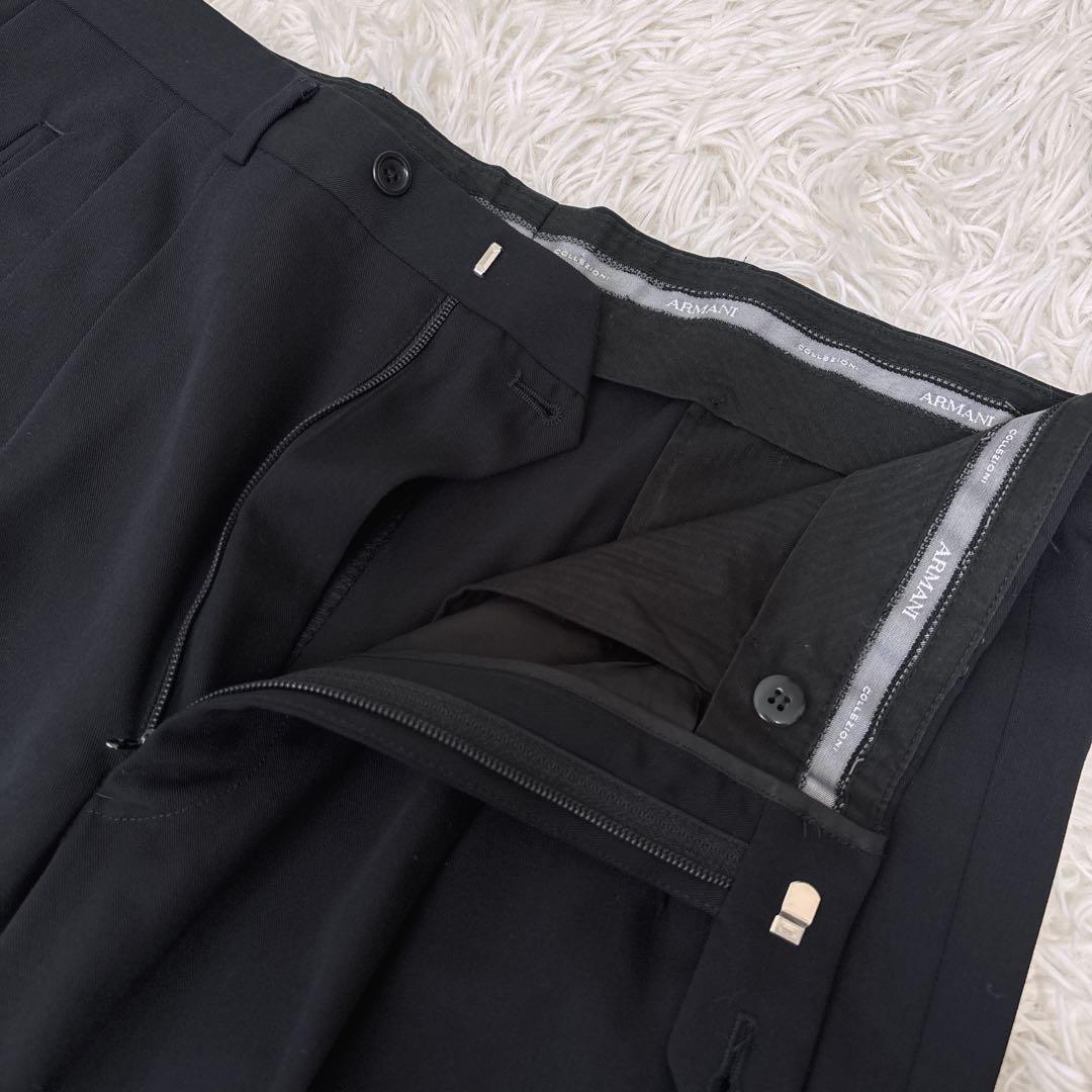 Armani Collezioni Suit Setup 50R Black Made in Italy