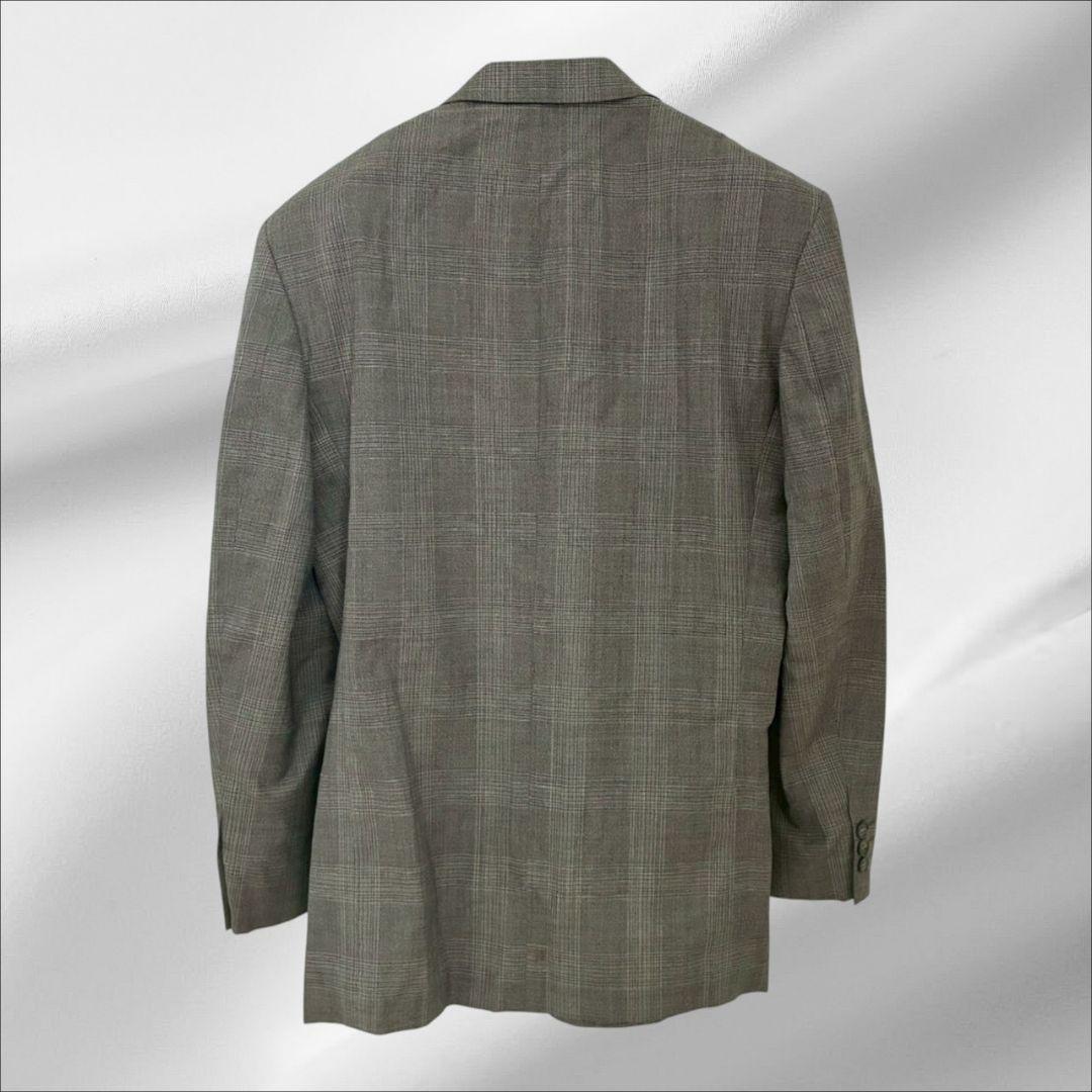“Durban” Suit Setup Beige Check Retro Masaki Suda Style