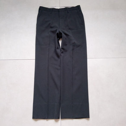 90s vintage double suit setup retro unlined black wedding