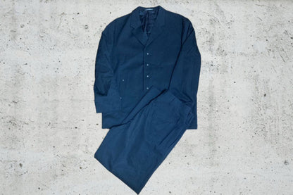 [Rare 80s] LQ MEN Yohji Yamamoto Wool Setup Snap Button