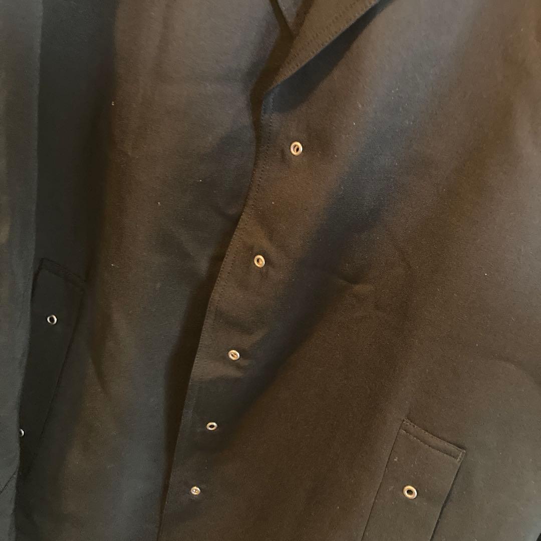 [Rare 80s] LQ MEN Yohji Yamamoto Wool Setup Snap Button