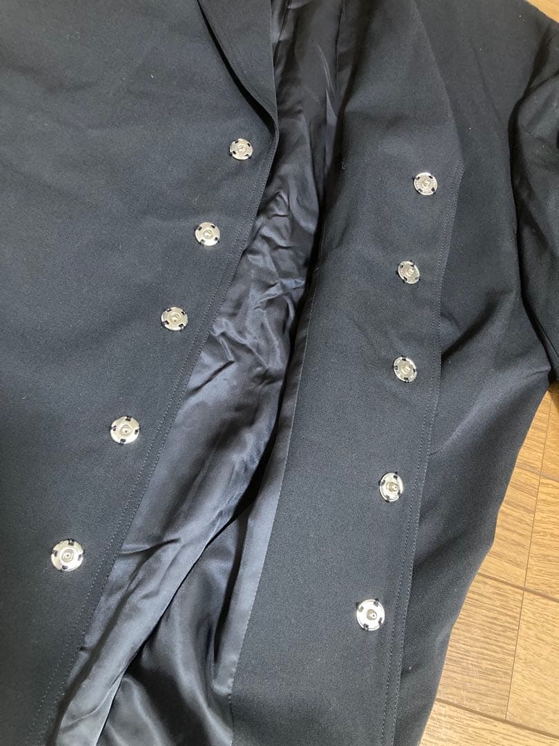 [Rare 80s] LQ MEN Yohji Yamamoto Wool Setup Snap Button