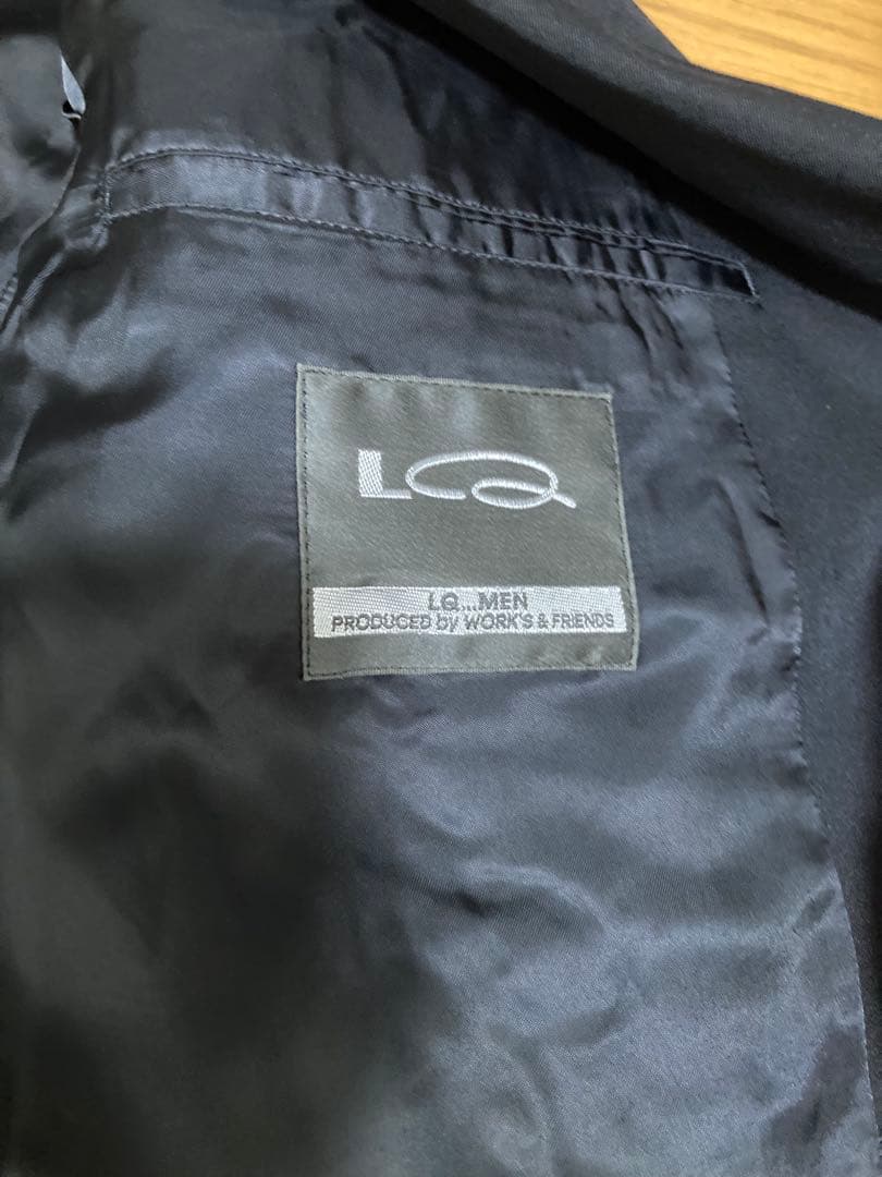 [Rare 80s] LQ MEN Yohji Yamamoto Wool Setup Snap Button
