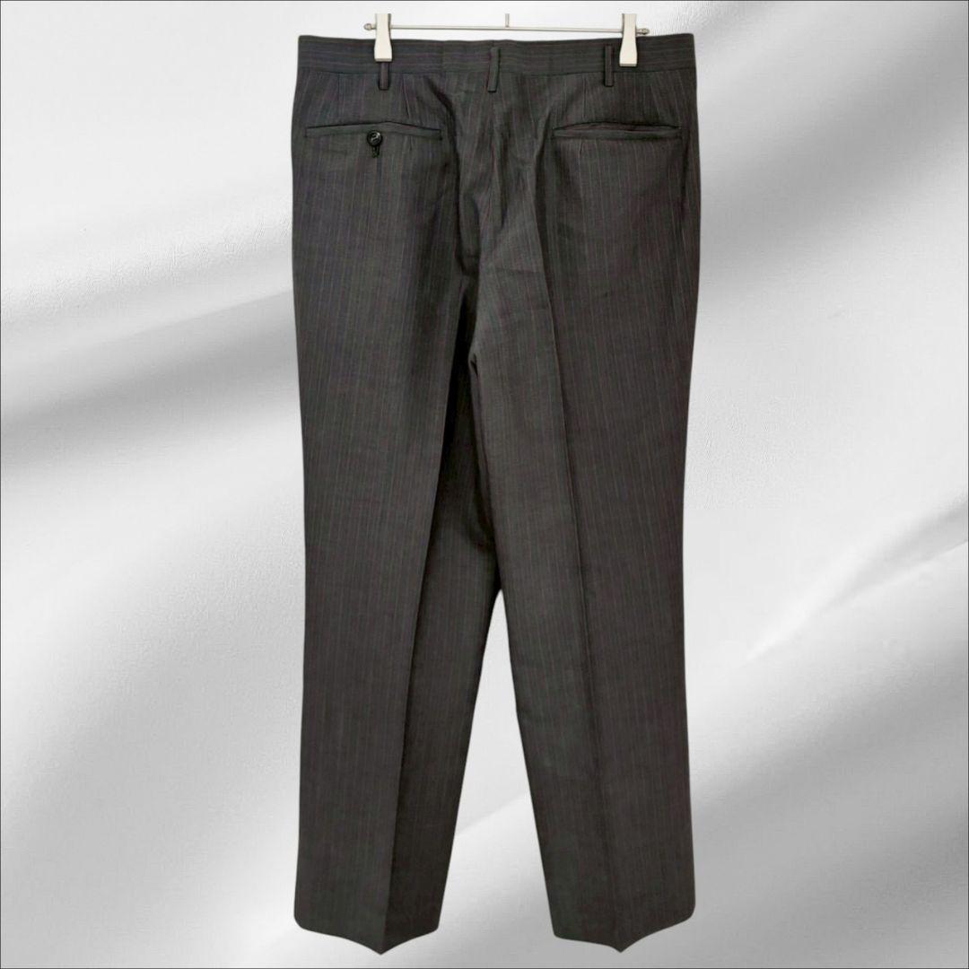 Made in America high quality "Plum Royal" suit set up Gray striped