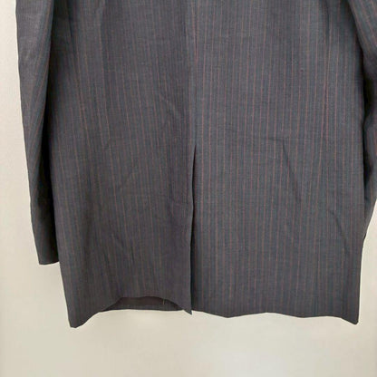 Made in America high quality "Plum Royal" suit set up Gray striped