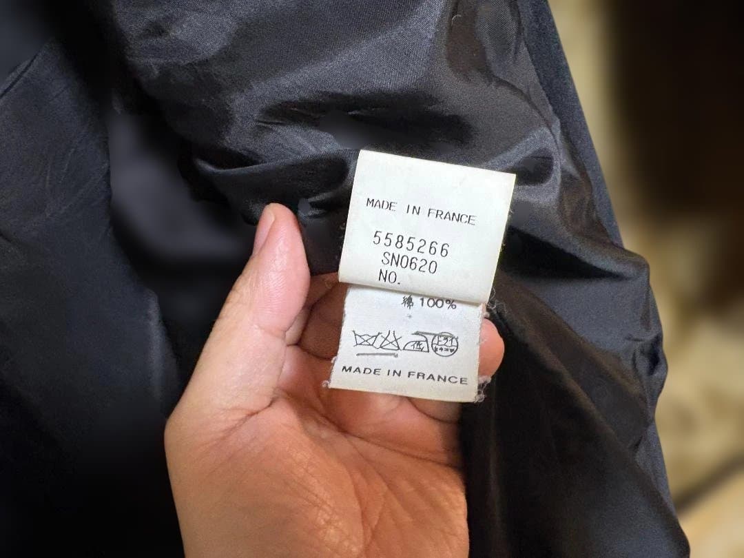 [Early/Made in France] CHRISTOPHE LEMAIRE velvet suit 4
