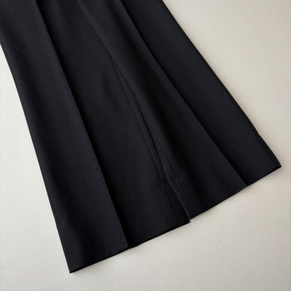 [vintage]90s double breasted setup adjuster mohair black