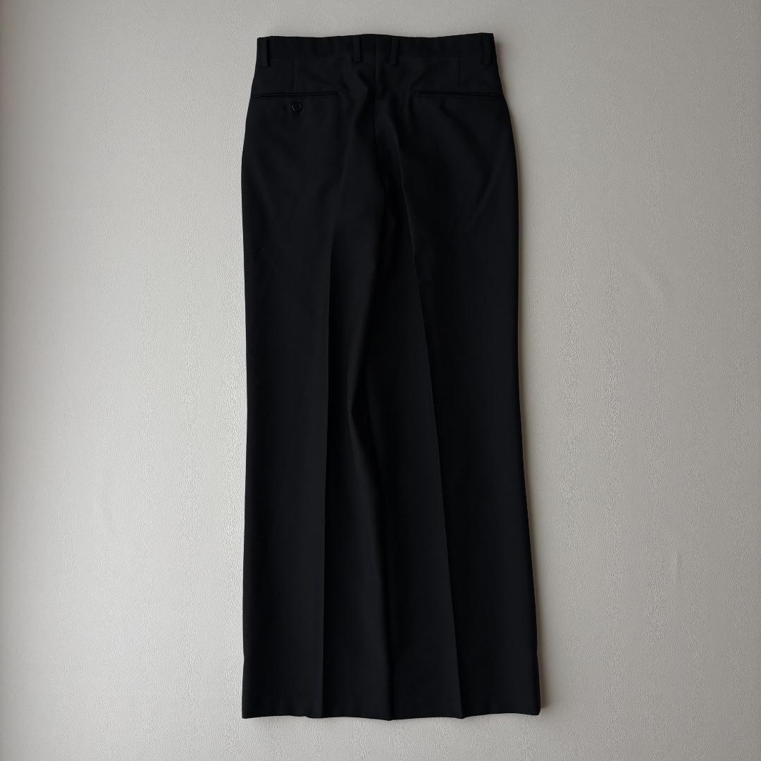 [vintage]90s double breasted setup adjuster mohair black
