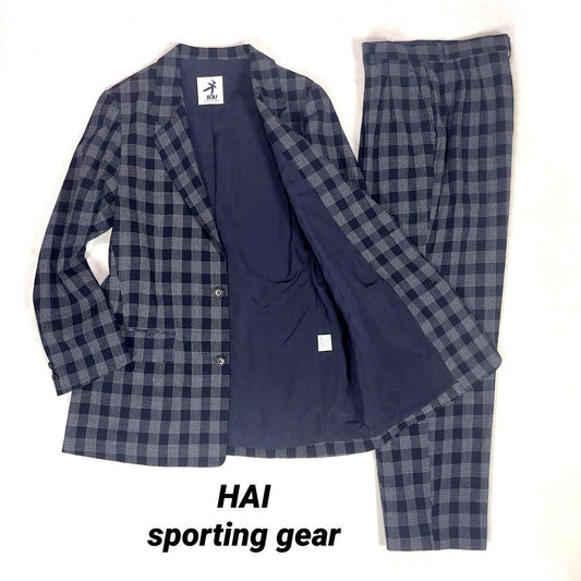 [Rare/Extremely Good Condition] High Sporting Gear Wool Setup Suit Top and Bottom M