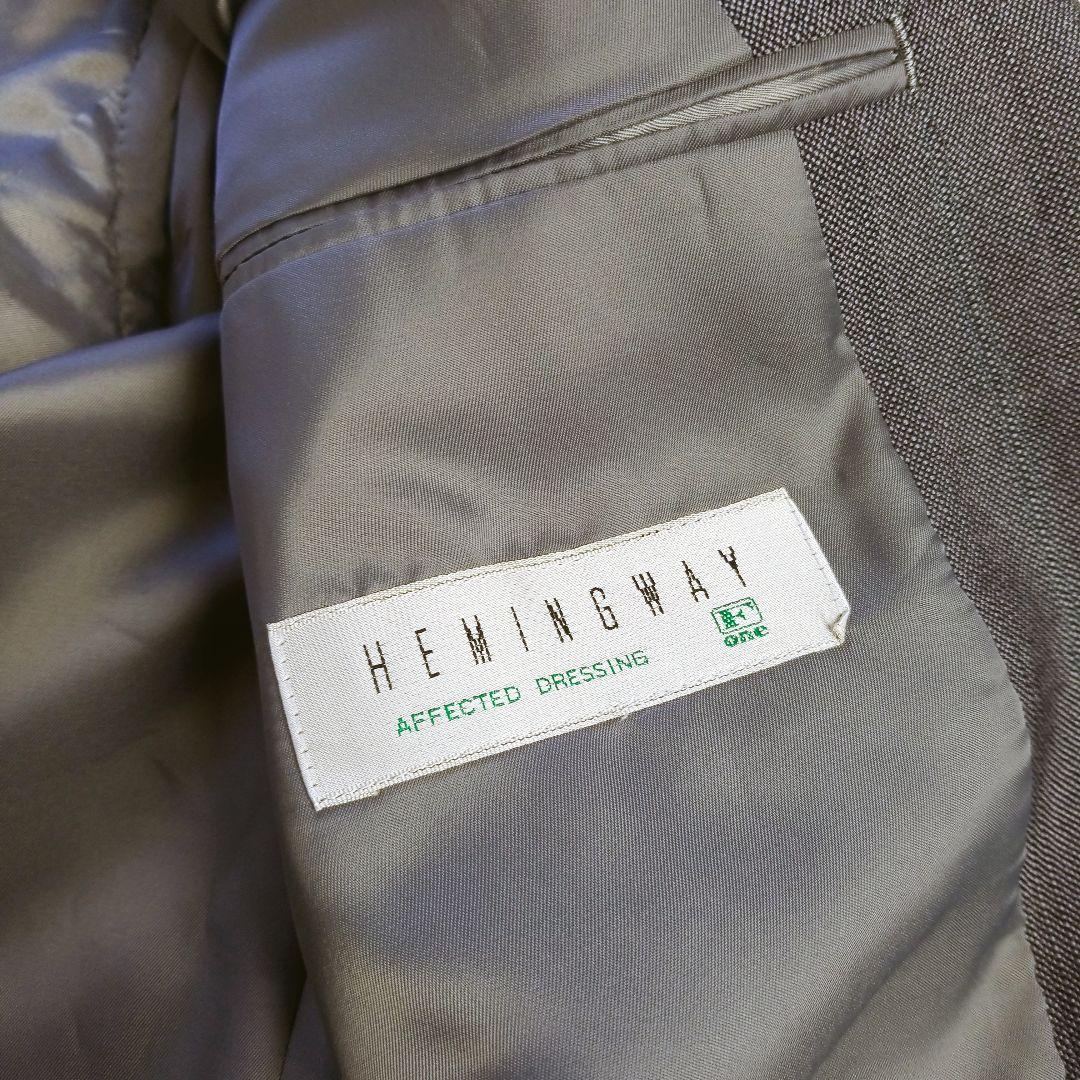 [1 item] Good condition HEMINGWAY men's suit formal suit mohair blend