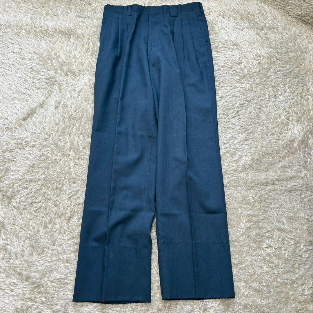 [Good condition✨Rare✨LL] Double breasted blue green Masaki Suda setup