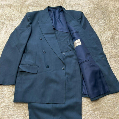 [Good condition✨Rare✨LL] Double breasted blue green Masaki Suda setup