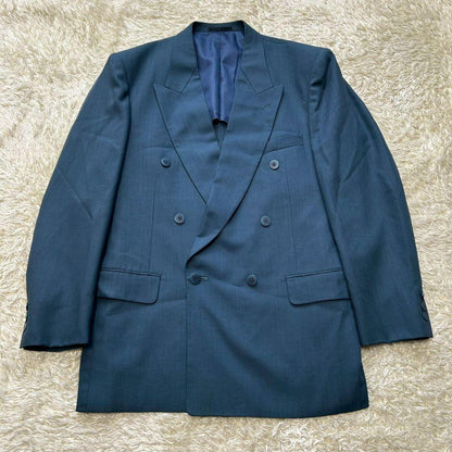 [Good condition✨Rare✨LL] Double breasted blue green Masaki Suda setup