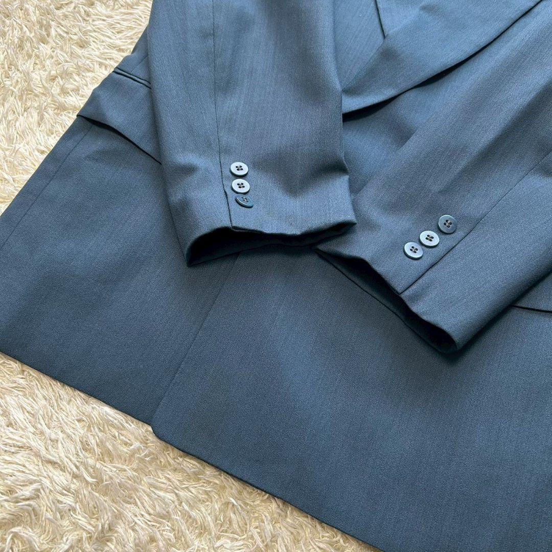[Good condition✨Rare✨LL] Double breasted blue green Masaki Suda setup