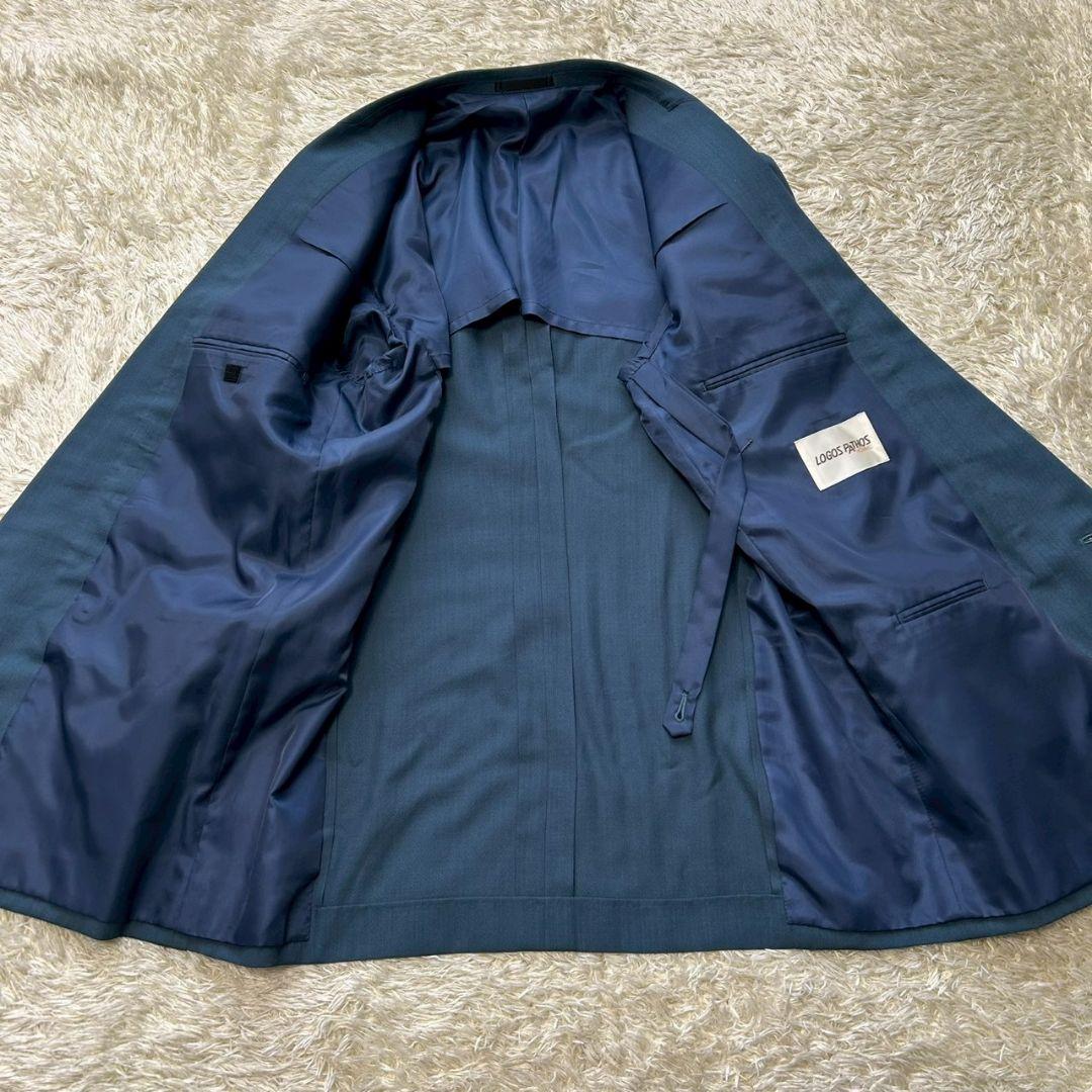 [Good condition✨Rare✨LL] Double breasted blue green Masaki Suda setup