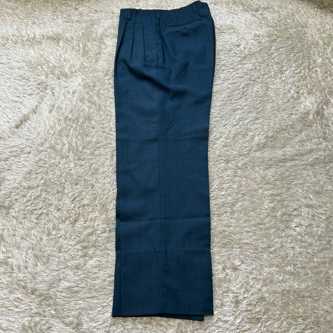 [Good condition✨Rare✨LL] Double breasted blue green Masaki Suda setup