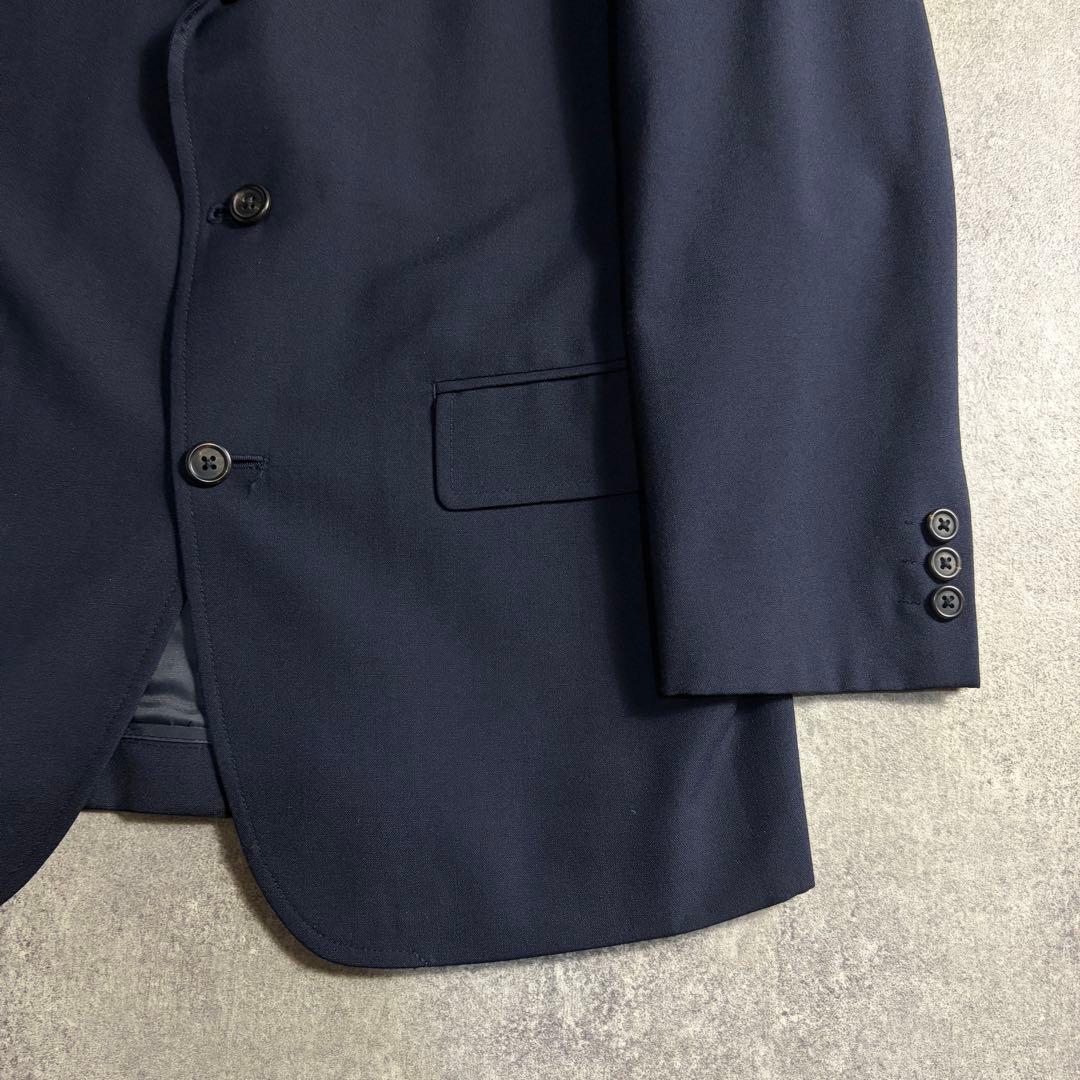 Good Condition J.PRESS Setup Suit Single Navy Top Tailored