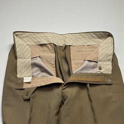 Vintage Suit Setup Beige Single 2 Button Old Clothes