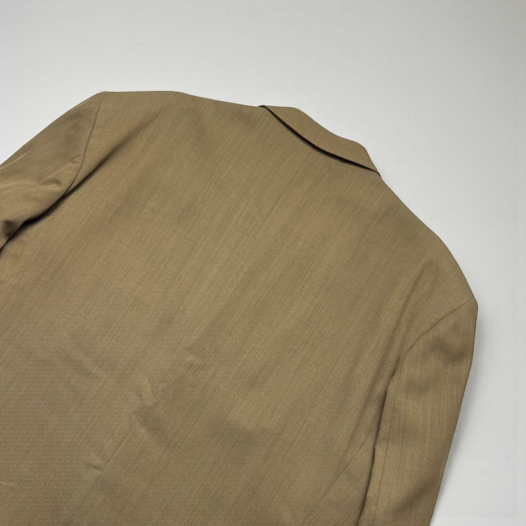 Vintage Suit Setup Beige Single 2 Button Old Clothes