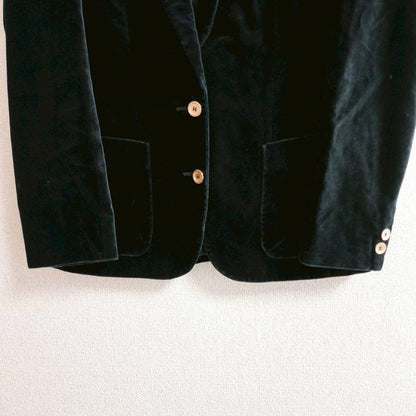 s0811 [Ventisette] Cotton velor tailored jacket suit thick