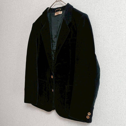 s0811 [Ventisette] Cotton velor tailored jacket suit thick