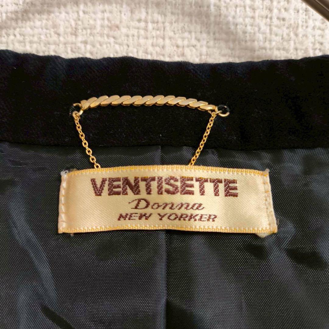 s0811 [Ventisette] Cotton velor tailored jacket suit thick
