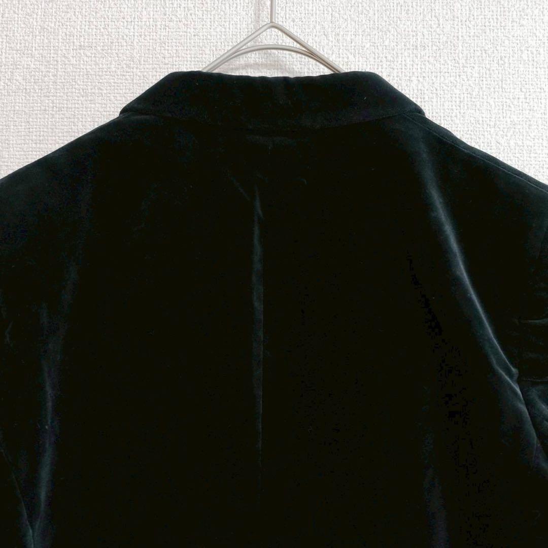 s0811 [Ventisette] Cotton velor tailored jacket suit thick