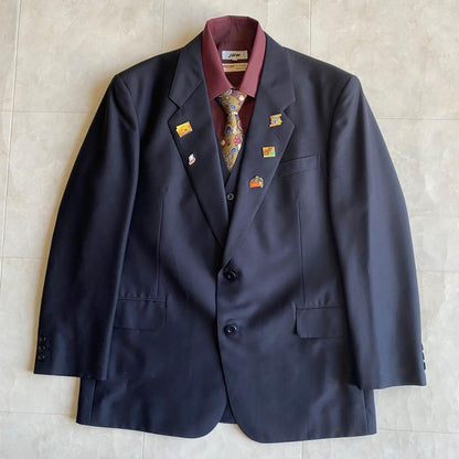 90s vintage Paul Smith ネクタイ 高級スーツ ピンズ 5点