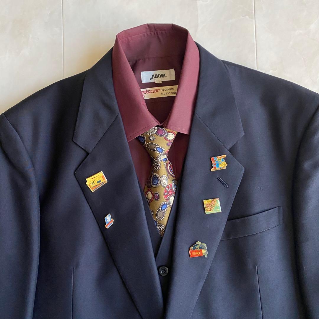 90s vintage Paul Smith ネクタイ 高級スーツ ピンズ 5点