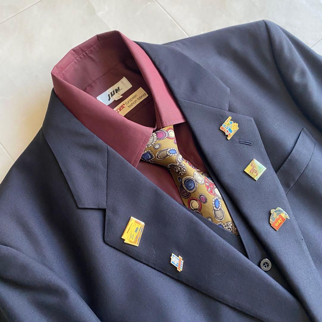90s vintage Paul Smith tie luxury suit pins 5 items