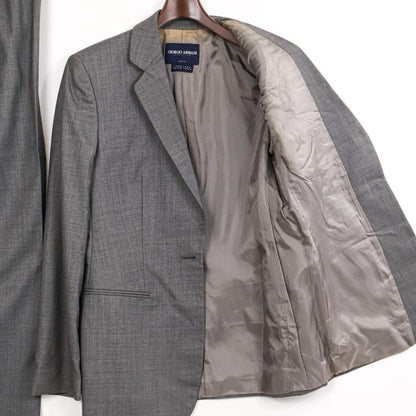 H6404 Giorgio Armani Classico Wool 1 Button Suit Setup Y2K