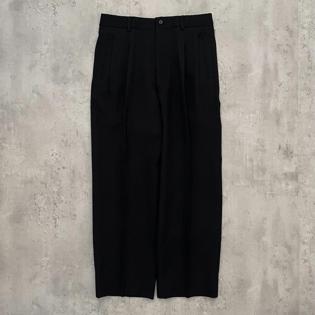 90s vintage double suit setup wool silk black wedding