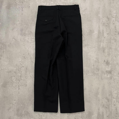 90s vintage double suit setup wool silk black wedding