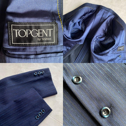 90s vintage VERSACE tie three piece pins 5 items