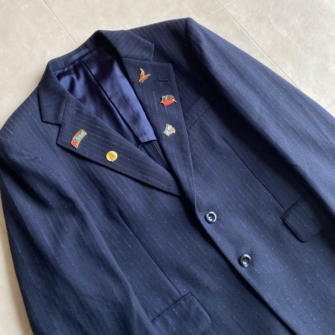 90s vintage VERSACE tie three piece pins 5 items