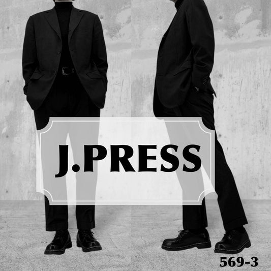 [Extremely Good Condition] J.PRESS Suit Setup Jacket Black