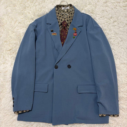 [4-piece set] Styled Dior double set tie pins