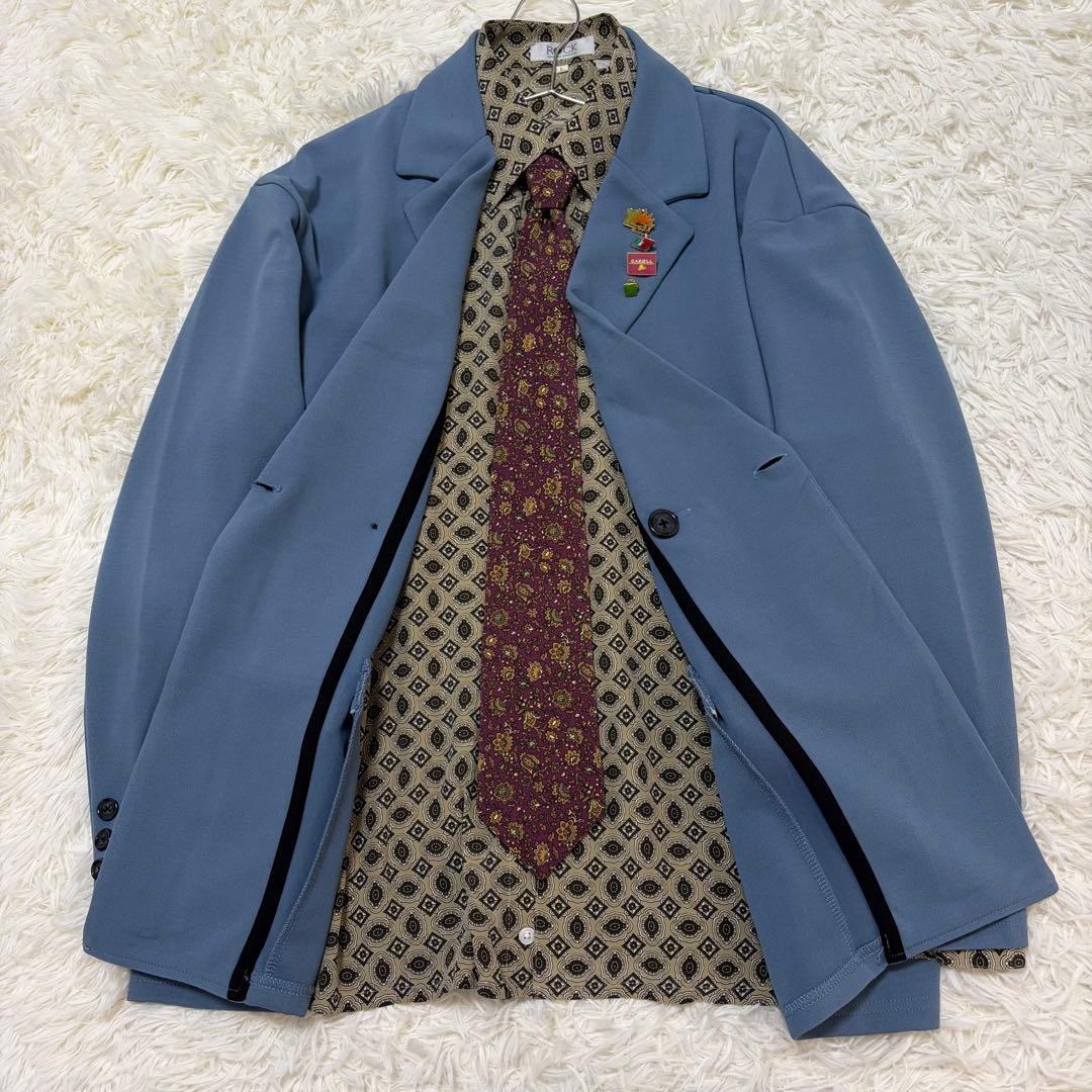 [4-piece set] Styled Dior double set tie pins