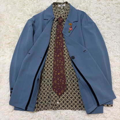 [4-piece set] Styled Dior double set tie pins