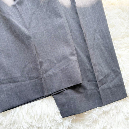 A566 Striped Suit Setup Unlined Gray Spring/Summer Commuting AB3