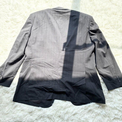 A566 Striped Suit Setup Unlined Gray Spring/Summer Commuting AB3