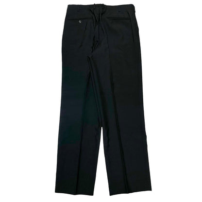 Double Suit Setup Black Formal Casual Wool Mourning Clothes Black L