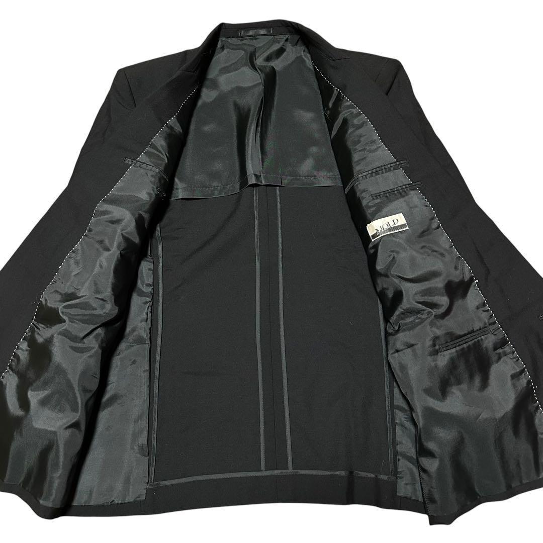 Double Suit Setup Black Formal Casual Wool Mourning Clothes Black L