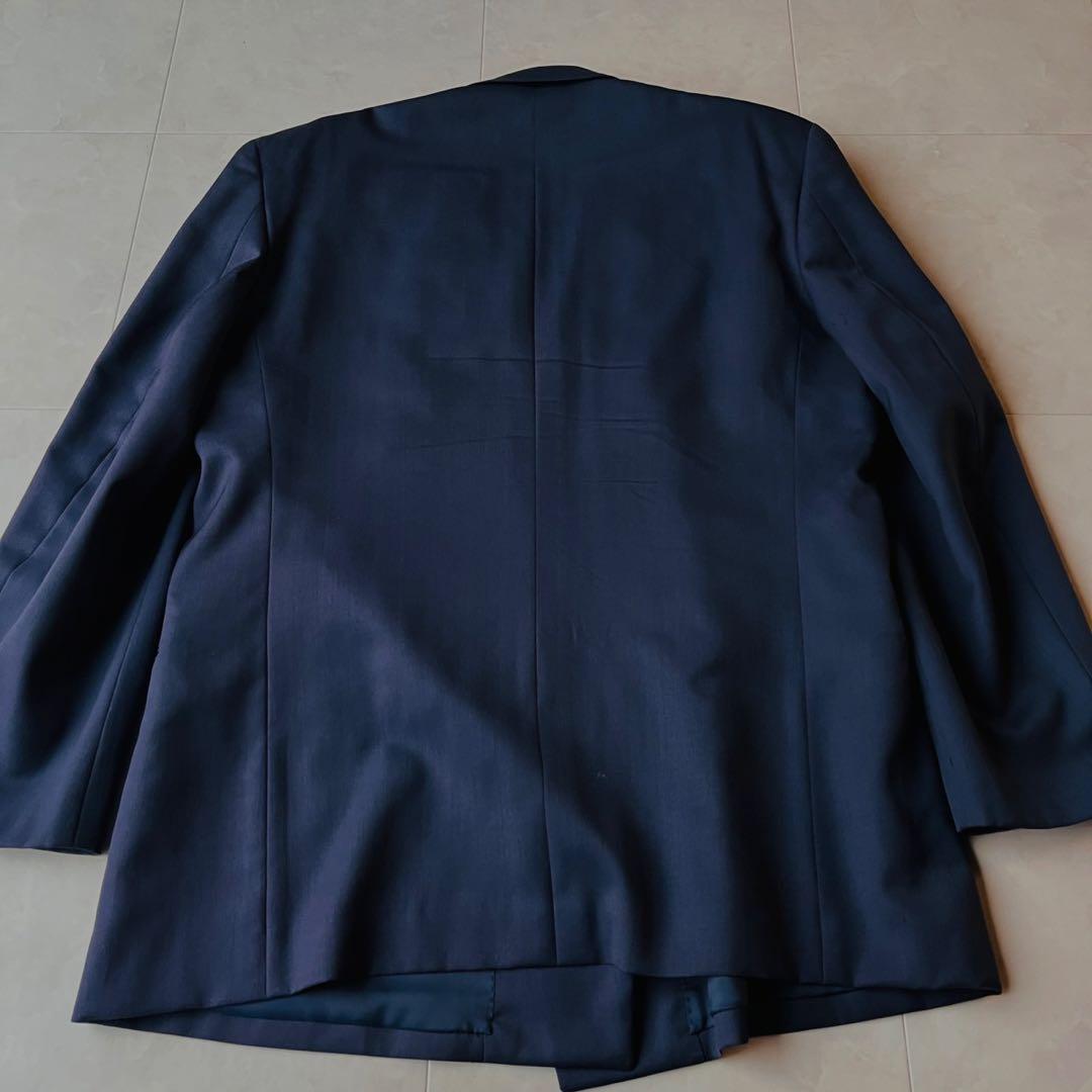 Luxurious 5-piece set 90s double suit shirt Dior tie pins XL