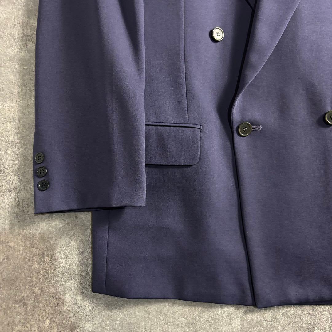 [VINTAGE] Setup double suit purple finest wool
