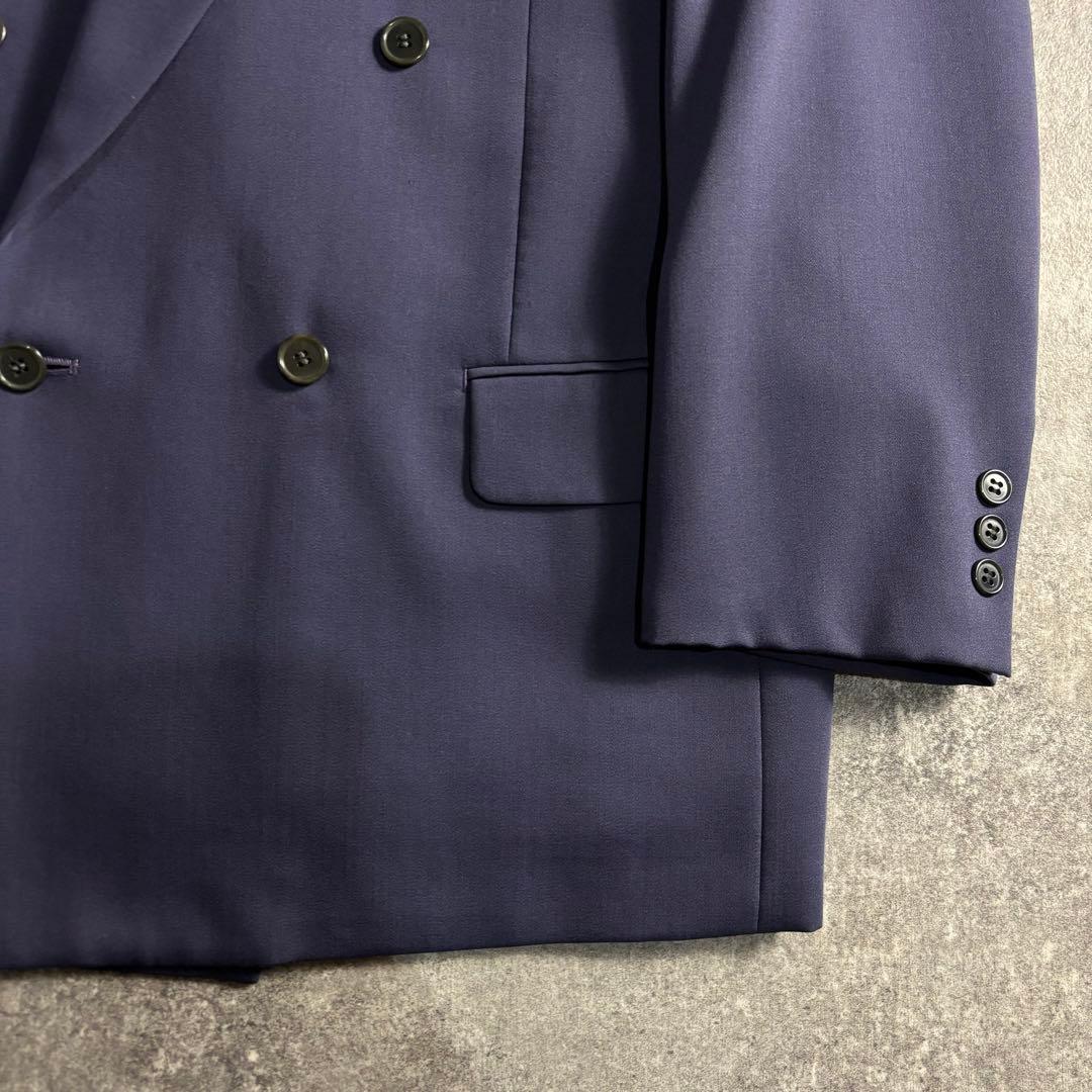 [VINTAGE] Setup double suit purple finest wool