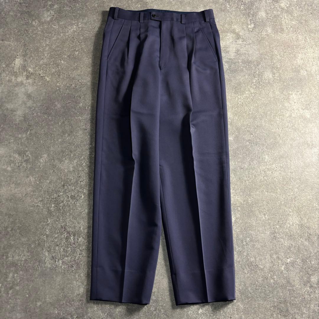 [VINTAGE] Setup double suit purple finest wool