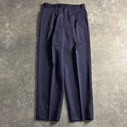 [VINTAGE] Setup double suit purple finest wool
