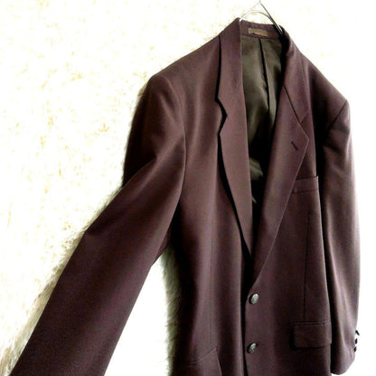 Men's suit setup A7 100% wool metal buttons casual